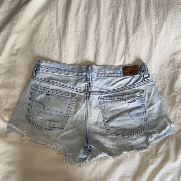 Distressed Denim Shorts - Picture 2 of 2